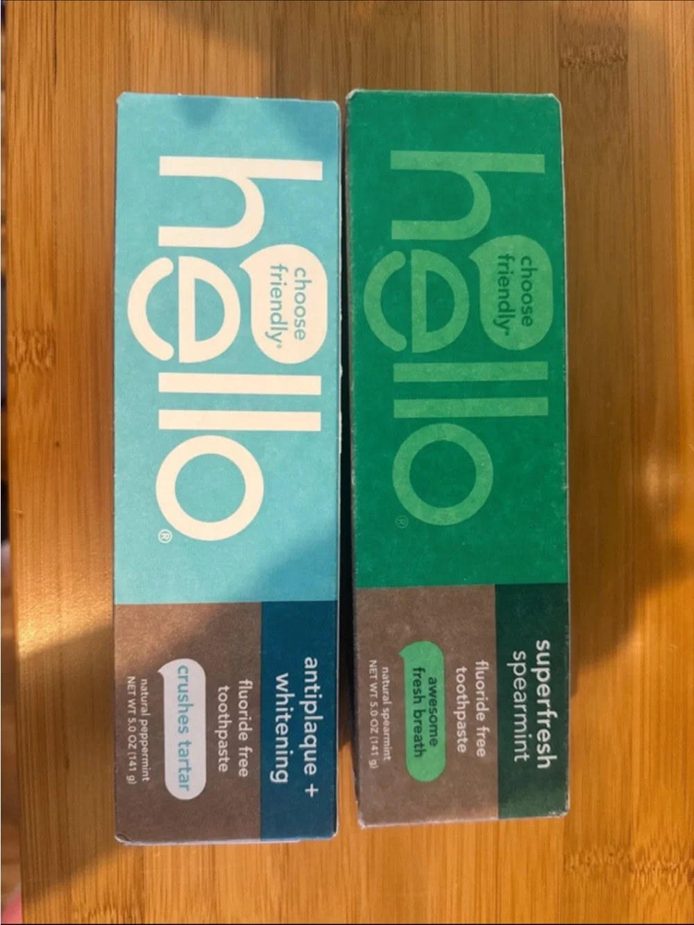 Antiplaque + Whitening Fluoride-Free Toothpaste - Blue